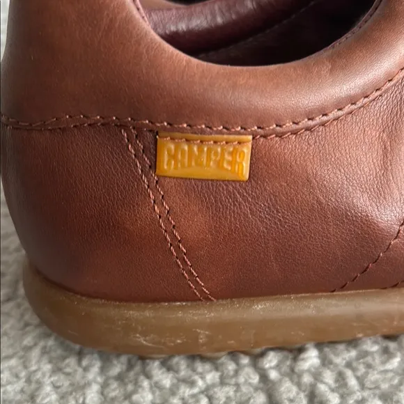 Men's Brown Leather Casual Shoes