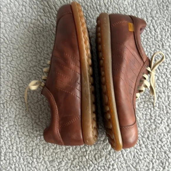 Men's Brown Leather Casual Shoes