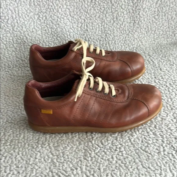 Men's Brown Leather Casual Shoes