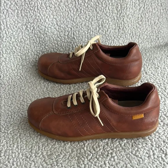 Men's Brown Leather Casual Shoes