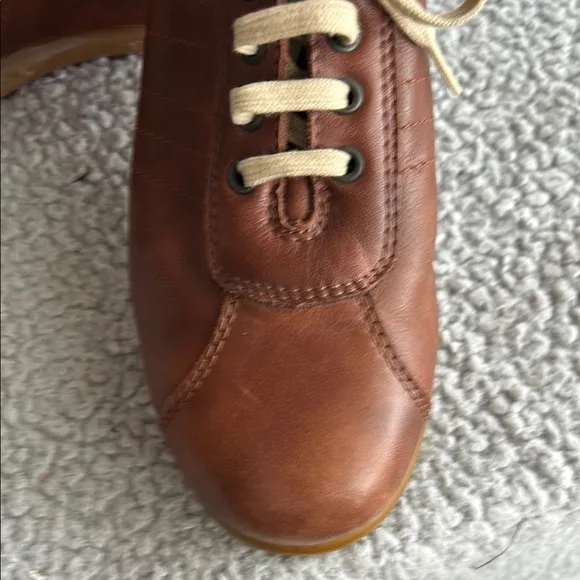 Men's Brown Leather Casual Shoes