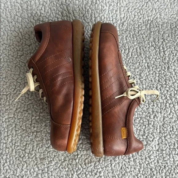 Men's Brown Leather Casual Shoes