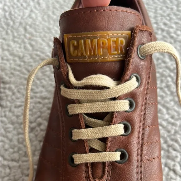 Men's Brown Leather Casual Shoes