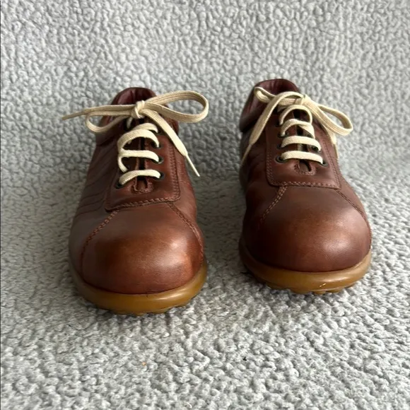 Men's Brown Leather Casual Shoes