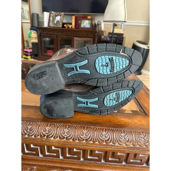 Men’s Double H Western Cowboy Boots. Size 10 EE. (Wide width)