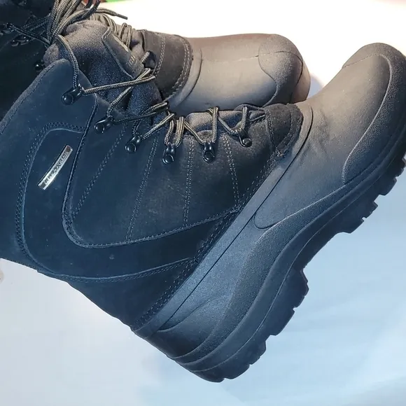 Men's Field and Stream Winter Lined Leather Boots NWOT