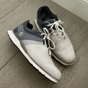 Men’s FootJoy Pro SL Sport Golf Shoes - White/Blue Fog 53854 size 9.5