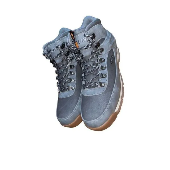 Men’s Lugz Camp slip resistant grey boots MCAMPD0484 Size 9 NWB