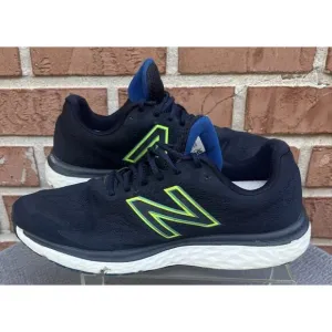 Men's New Balance 680 Fresh Foam Blue w/Green Athletic Sneaker Size 10.5D