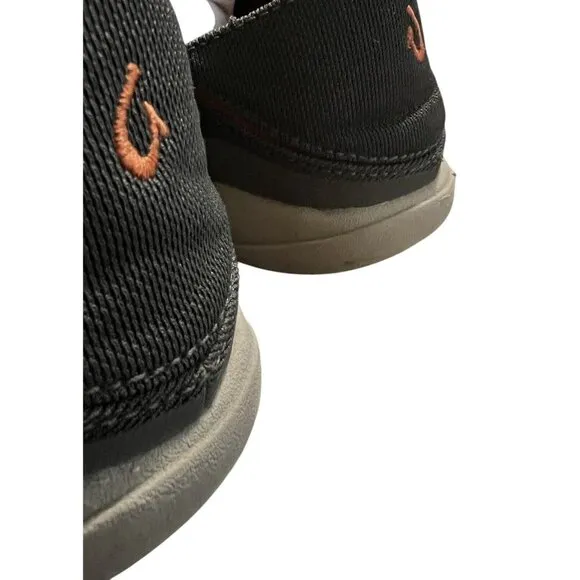 Men's‎ OluKai Moku Pae Gray Knit Slip On Sneakers Sz 9