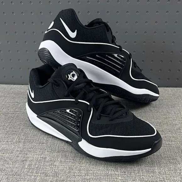 Mens Size 12 - Nike KD 16 TB Promo Black White New Basketball Shoes