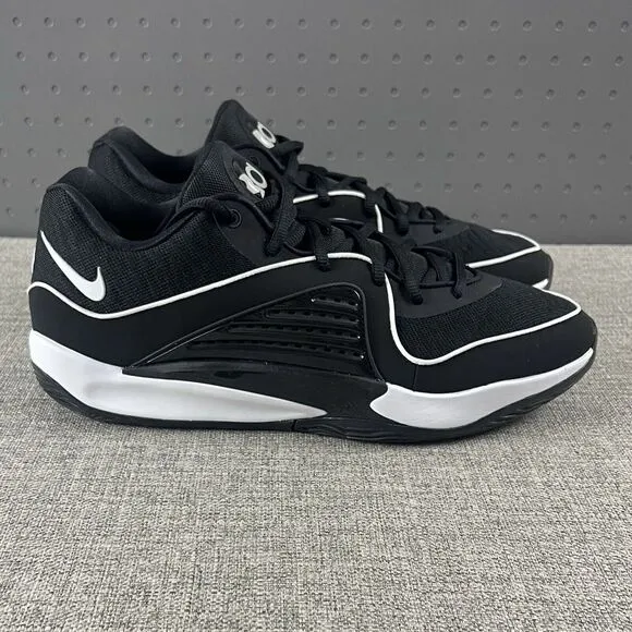 Mens Size 12 - Nike KD 16 TB Promo Black White New Basketball Shoes