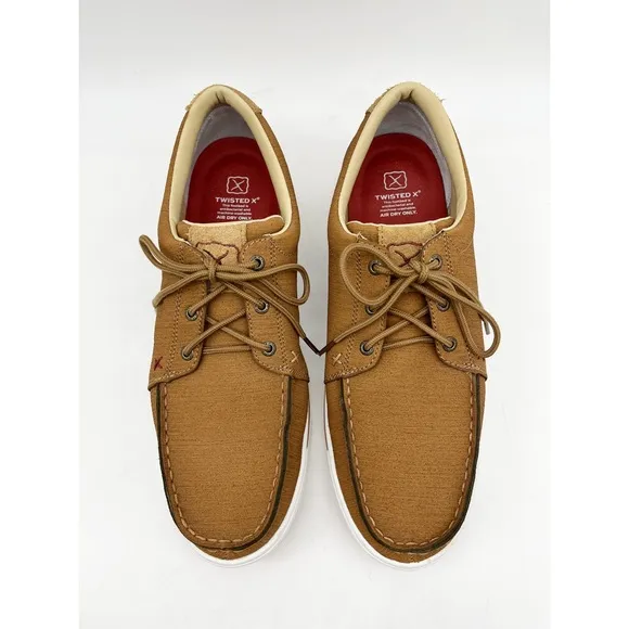 Men's Size 13 Twisted X Kicks Moc Toe Casual Shoe - Clay