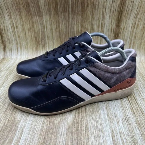 Men's Size 8.5 - Adidas Porsche Sport 550 Black Low Top Shoes Sneakers G95834
