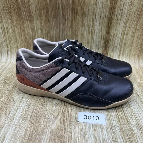 Men's Size 8.5 - Adidas Porsche Sport 550 Black Low Top Shoes Sneakers G95834
