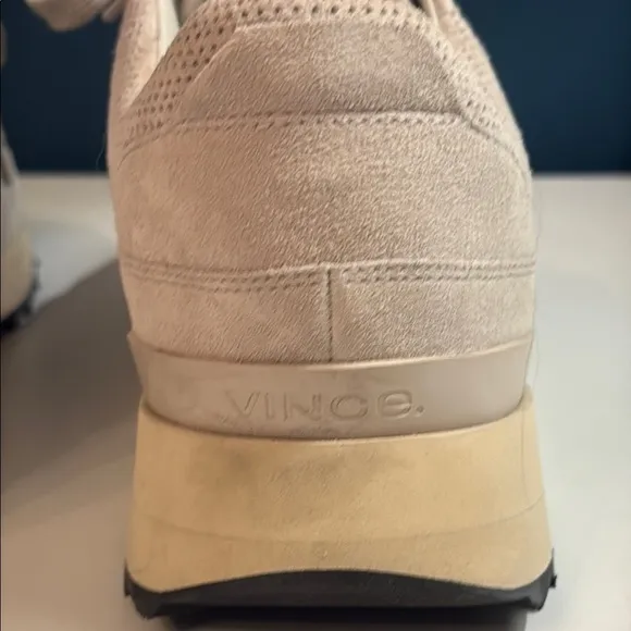 Men’s Vince Edric Perforated Suede Sneakers