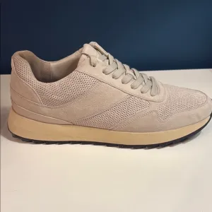 Men’s Vince Edric Perforated Suede Sneakers