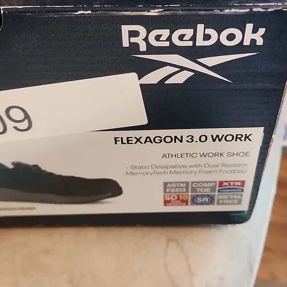 Men's work shoes Reebok  Flexagon 3.0 Work size 10W athletic work shoe