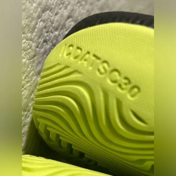 Men's Black and Yellow Athletic Shoes UNISEX