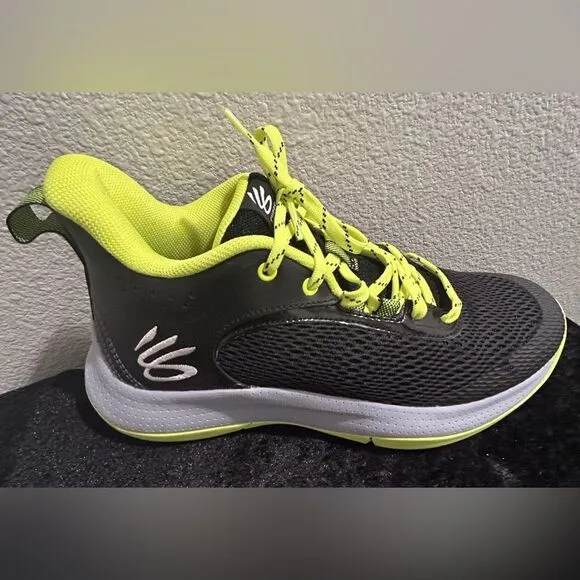 Men's Black and Yellow Athletic Shoes UNISEX