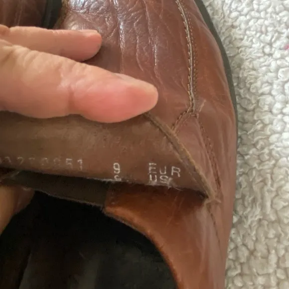 Mephisto Men's Slip-On, Dress up Shoes, Brown, Sz: 9.5.