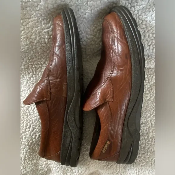 Mephisto Men's Slip-On, Dress up Shoes, Brown, Sz: 9.5.