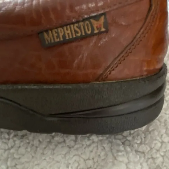 Mephisto Men's Slip-On, Dress up Shoes, Brown, Sz: 9.5.