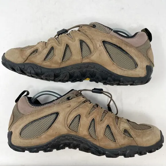 Merrell Brown Slip On Chameleon Hiking Shoes Mens Size 11