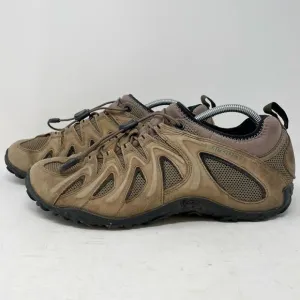 Merrell Brown Slip On Chameleon Hiking Shoes Mens Size 11