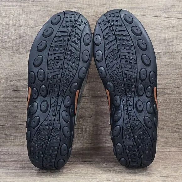 Merrell Jungle Moc Men's Size 13W Gunsmoke Suede Slip-on Shoes (J63787W)