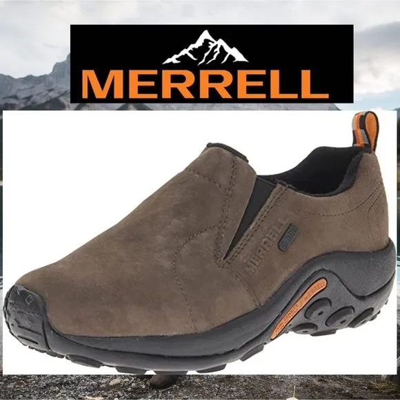 MERRELL Jungle Suede Moc Slip-On Shoes  NEW!!