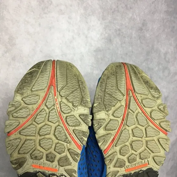 Merrell Mens Capra Rapid Trail Shoes size 9 Blue Dusk Black Hiking J35409