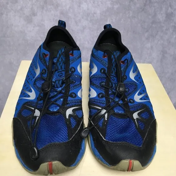 Merrell Mens Capra Rapid Trail Shoes size 9 Blue Dusk Black Hiking J35409