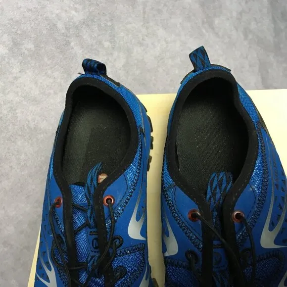 Merrell Mens Capra Rapid Trail Shoes size 9 Blue Dusk Black Hiking J35409