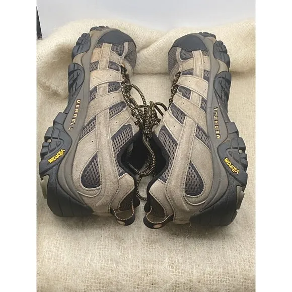 Merrell Mens Moab 2  Hiking Shoes Slightly Used J06011 Size 13