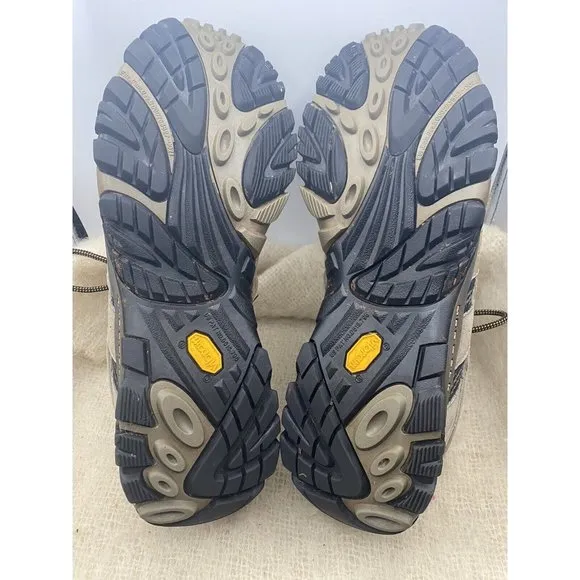 Merrell Mens Moab 2  Hiking Shoes Slightly Used J06011 Size 13