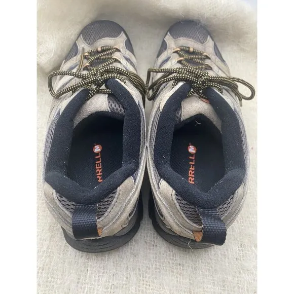 Merrell Mens Moab 2  Hiking Shoes Slightly Used J06011 Size 13
