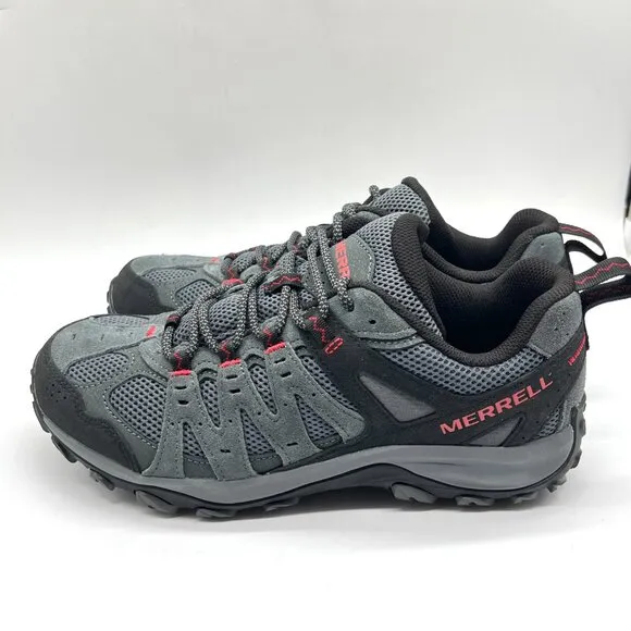 Merrell Mens Size 8 Accentor 3 Gray Hiking Shoes