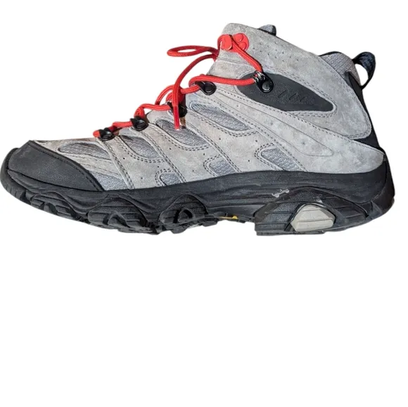 Merrell Moab 3 Mid X JEEP Rubicon Hiking Vibram Sole Shoes J006133 Size 11 Grey