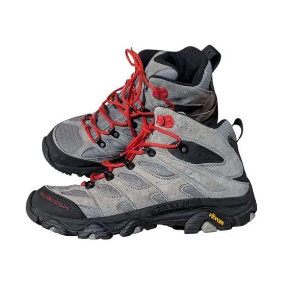 Merrell Moab 3 Mid X JEEP Rubicon Hiking Vibram Sole Shoes J006133 Size 11 Grey