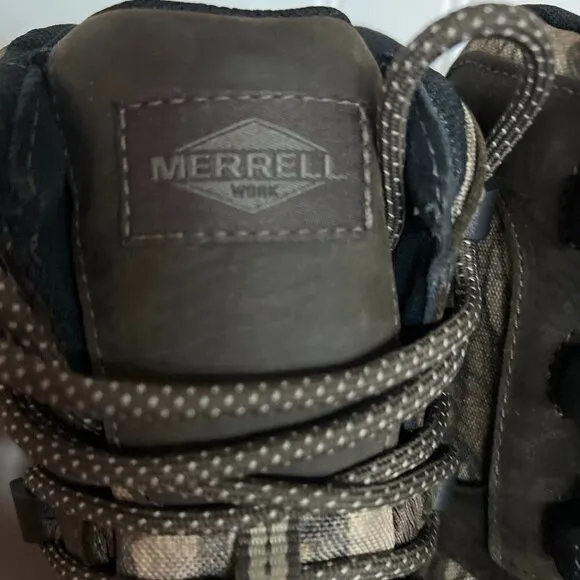 Merrell Moab Timber 8&quot; Work Boot in Espresso Size 11.5