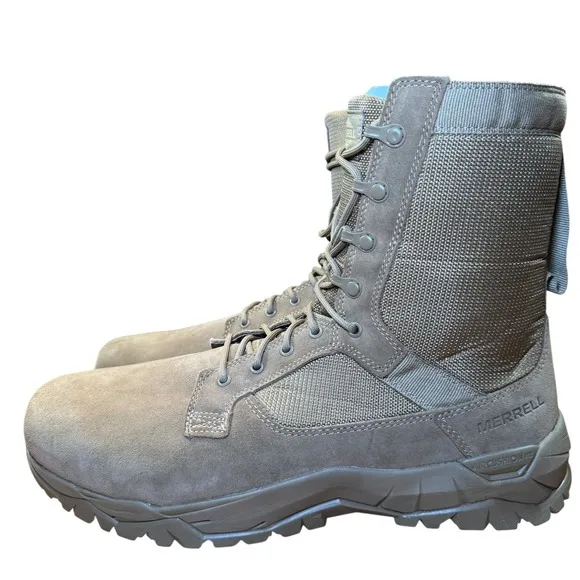 Merrell MQC 2 Tactical Boots Coyote J099375W Size 14W Slip Oil Resistant