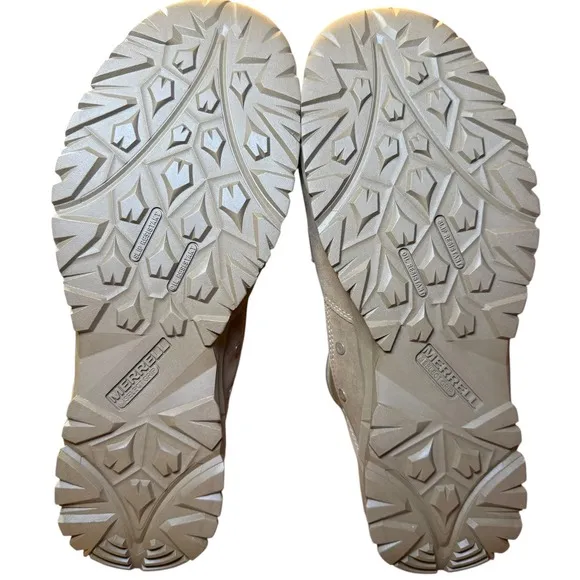 Merrell MQC 2 Tactical Boots Coyote J099375W Size 14W Slip Oil Resistant