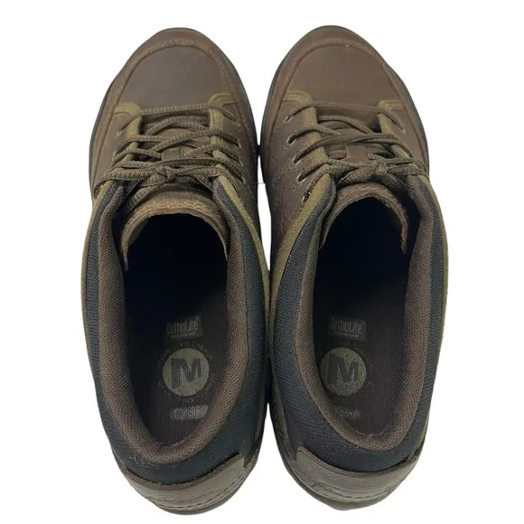 Merrell Quartz‎ Ortholite Store Hiking Womens Brown Shoes Size 8.5