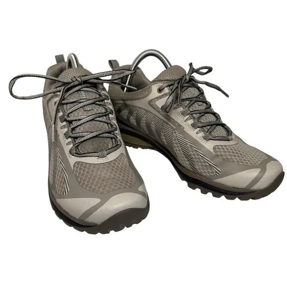Merrell Siren Edge 3 Hiking Trail Shoes Womens 9.5 Aluminum Boulder J034440 NWOB