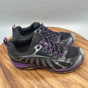 Merrell Siren Edge 3 Shoes Womens Size 9 Hiking Black Acai J034450 Waterproof