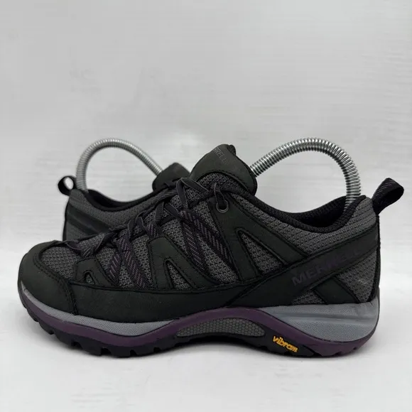 Merrell Siren Sport 3 Shoes Womens US SZ 5.5 Black Sneakers Hiking Trail Running