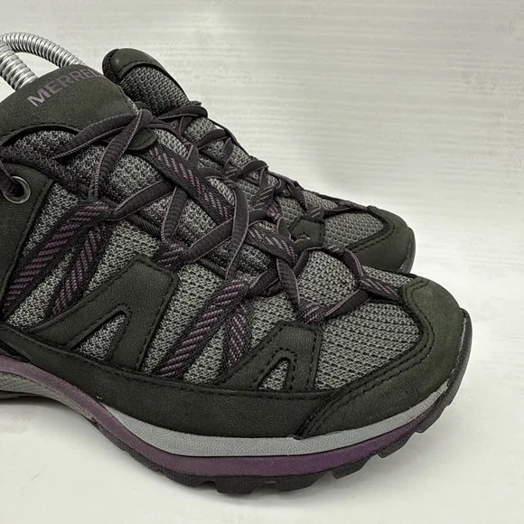 Merrell Siren Sport 3 Shoes Womens US SZ 5.5 Black Sneakers Hiking Trail Running