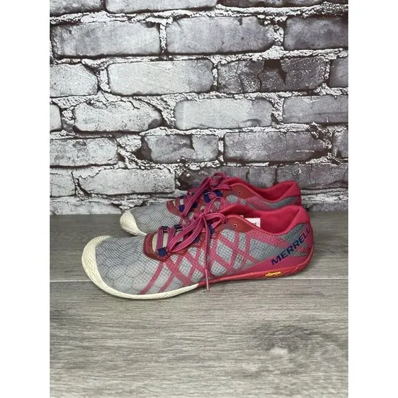 Merrell Vapor Glove 3 Azalea Pink Barefoot Minimalist Running Shoes Women 39EU