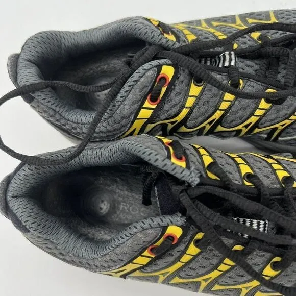 Merrell Wild Dove Red Gray &amp; Yellow Men’s Hiking Shoes size 7